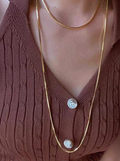 Chloe Extra Long Rope Chain / 18K Gold Plated view 3