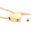 Custom Heart Urn Necklaces view 6