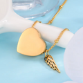 Custom Heart Urn Necklaces view 3