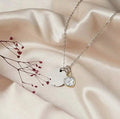 Keira Engravable Medalion Necklaces view 6