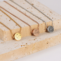 Melanie Round Engravable Pendants view 3
