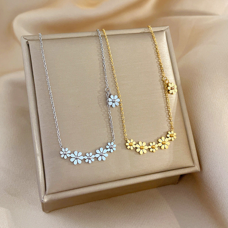 Montana Daisy Chain Necklaces / Stainless Steel