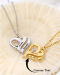 Naples Personalised Heart Pendants view 3