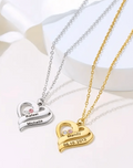 Naples Personalised Heart Pendants view 2