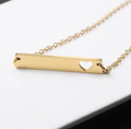 Nicole Personalised Tab Necklaces view 6