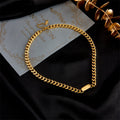 Nivi Cuban Link Chunky Chain / 18K Gold Plated view 2