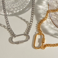Sophia Lock Pendant Necklace view 6