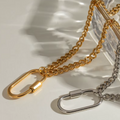 Sophia Lock Pendant Necklace view 7