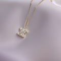 Venice Diamond Teddy Bear Pendants / Stainless Steel view 6