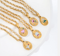 Vintage Romantic Pendants / 18K Gold Plated view 1