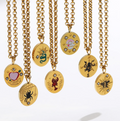 Vintage Romantic Pendants / 18K Gold Plated view 3