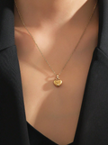 To My Mum Engravable Heart Necklace view 2