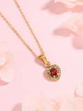 Marietta Heart Necklaces view 3