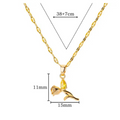 Serena Rose Crystal Necklaces / Stainless Steel view 6