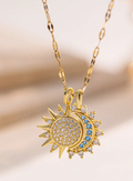 The Sun & Moon Double Necklaces view 2