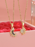 The Sun & Moon Double Necklaces view 10