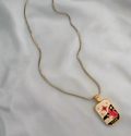 Hecate Oil Drip Tarot Card Necklaces view 9