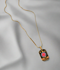 Hecate Oil Drip Tarot Card Necklaces view 11