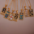 Evangeline Tarot Card Pendants / Stainless Steel view 2