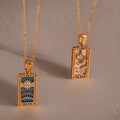 Evangeline Tarot Card Pendants / Stainless Steel view 4