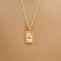 Evangeline Tarot Card Pendants / Stainless Steel view 12