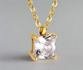 Artemis Solitaire Gem Necklaces view 7