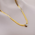 JoJo Chunky Heart Pendants / 18K Gold Plated view 2