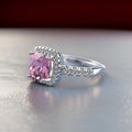 Stella Princess Cut Rings / 925 Sterling Silver view 4