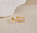 Ella Crystal Bow Ring view 4