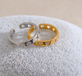 Amara Crystal Heart Rings view 10