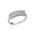 Evana Wheat Spike Rings / Stainless Steel view 7