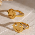 Spinning Crying / Laughing Rings view 4