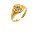 Vintage Romantics Signet Rings view 3