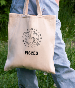 The Horoscope Tote Bags - Canvas