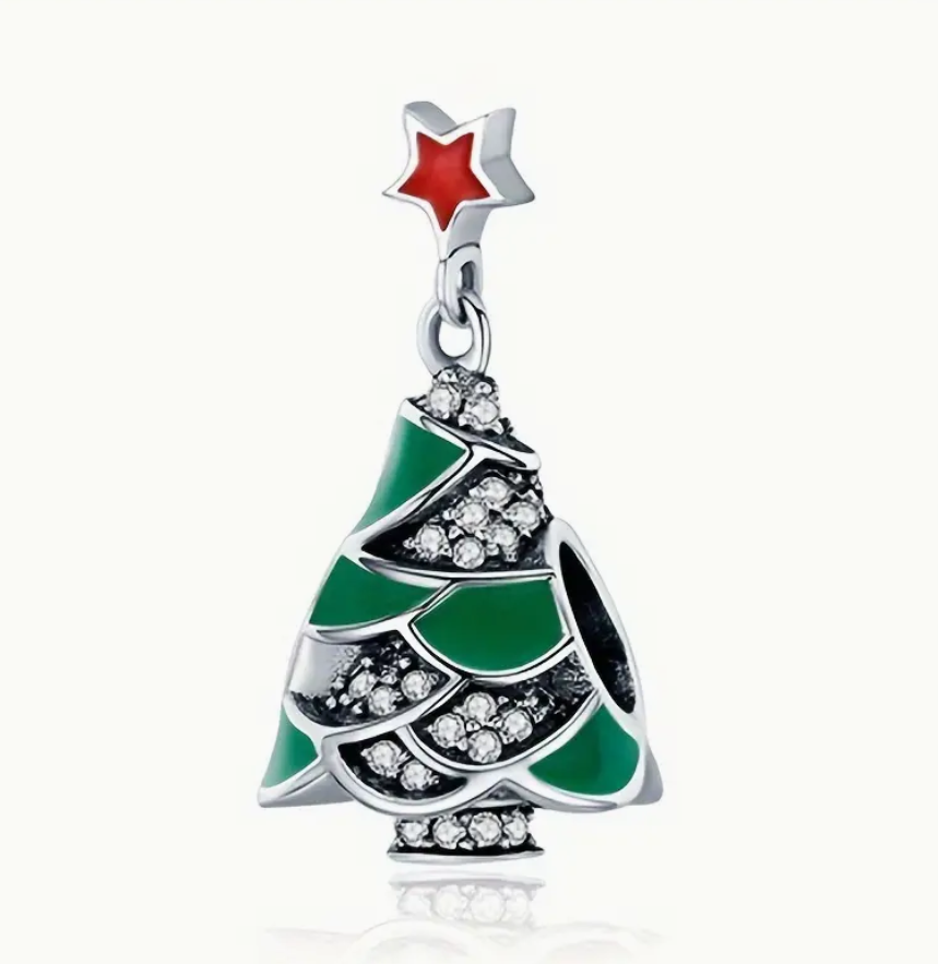 The Christmas Tree Charm / Alloy - Nina Kane Jewellery