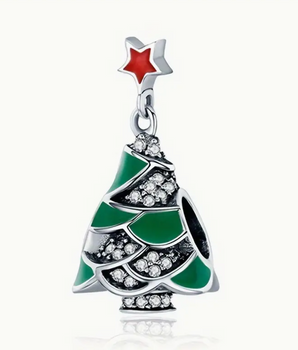 The Christmas Tree Charm / Alloy - Nina Kane Jewellery