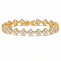 The Rainbow Clover Tennis Bracelets view 7