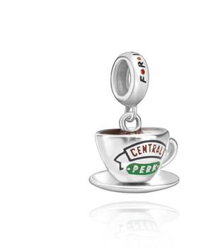 Central Perk Coffee Charm / 925 Sterling Silver - Nina Kane Jewellery