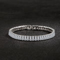 Gigi Luxury Crystal Tennis Bracelet / 925 Sterling Silver view 1