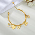 Julia Gold Charm Bracelet / Stainless Steel view 3
