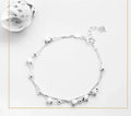 Verona Double Star Bracelet / Silver Plated view 5