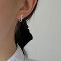 Monaco Elegant Zircon Earrings / 925 Sterling Silver view 2