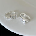 Monaco Elegant Zircon Earrings / 925 Sterling Silver view 8
