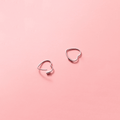 Valerie Heart Shaped Earrings / 925 Sterling Silver view 5