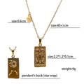 Atlantis Irregular Shape Zodiac Pendants / 18K Gold Plated view 7