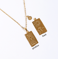 Atlantis Irregular Shape Zodiac Pendants / 18K Gold Plated view 18