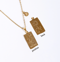 Atlantis Irregular Shape Zodiac Pendants / 18K Gold Plated view 19
