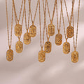 Terra Vintage Zodiac Pendants / Stainless Steel view 1