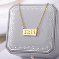 Angel Number 11:11 Necklace / Stainless Steel view 2