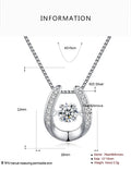 Marianna Horseshoe Necklace / 925 Sterling Silver view 5